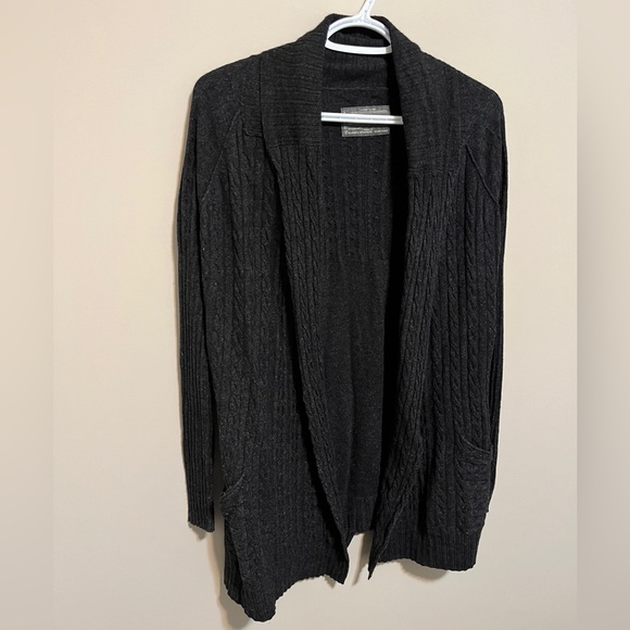 All Saints Open-Front Cardigan Sweater, size 10 - Picture 3 of 10